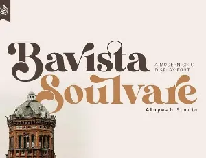 Bavista Soulvare Serif font