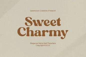 Sweet Charmy font