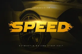 SPEED font