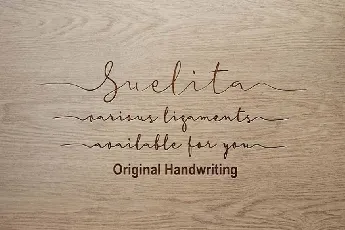 Suelita font