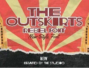 The Outskirts font