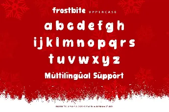 Frostbite font