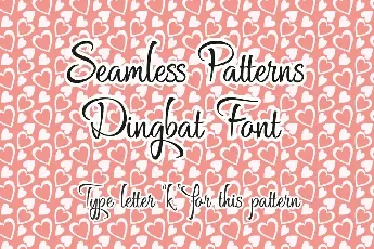 Seamless Patterns font