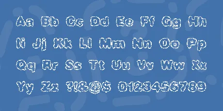 Dash Dot BRK font