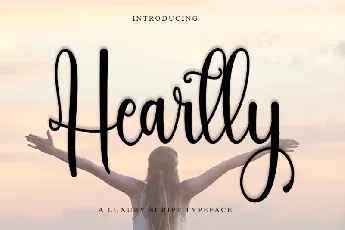 Heartly font