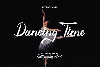 Dancing Time font