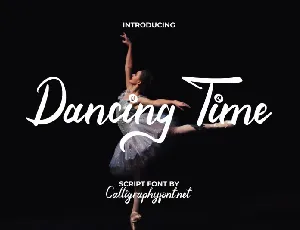 Dancing Time font