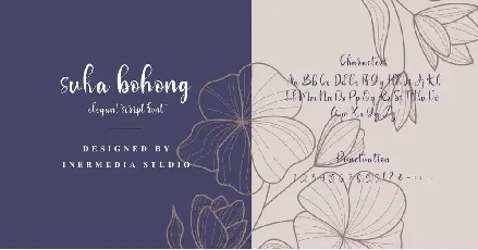 Boho font