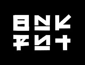 Bankay font