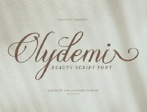 Olydemi font