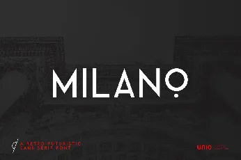 Milano font