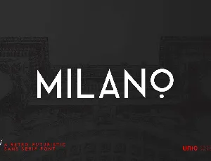 Milano font