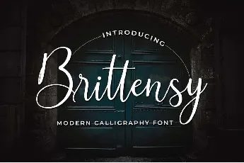 Brittensy font