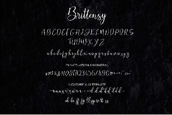 Brittensy font