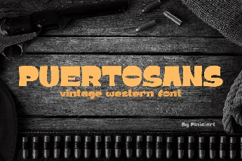 PUERTOSANS font