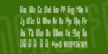 Hieroglyphic font