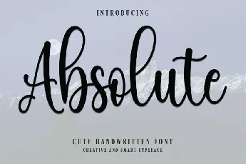 Absolute Typeface font