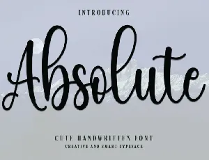 Absolute Typeface font