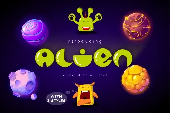 Alien font