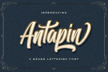 Antapin font