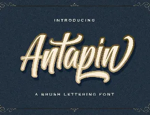 Antapin font