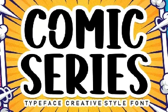 Comic Series font