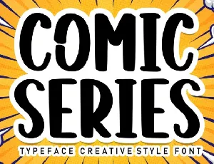 Comic Series font