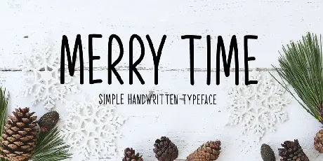 Merry Time font