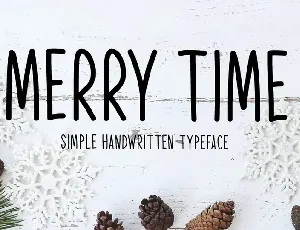 Merry Time font