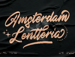 Amsterdam Lentteria font