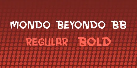 Mondo Beyondo BB font