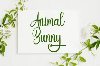 Bunny Script Typeface font