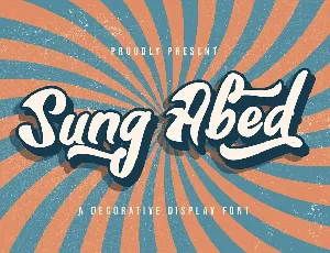 Sung Abed font