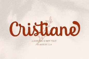 Cristiane Script font