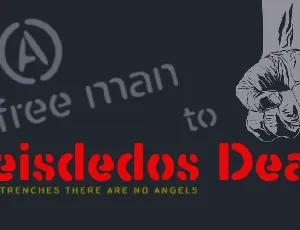 Seisdedos Deads font