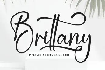 Brittany Script font