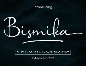 Bismika font