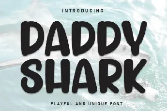 Daddy Shark Display font