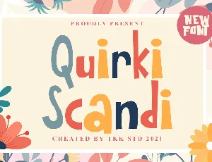 Quirki Scandi font