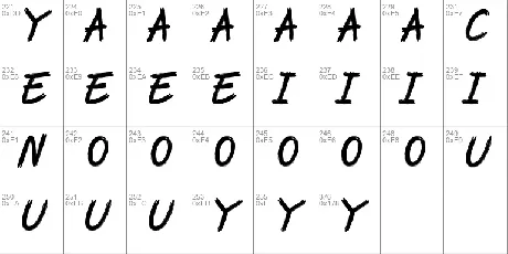 Grawust font