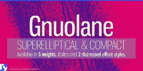 Gnuolane font