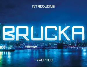 Brucka font