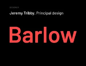 Barlow Family font