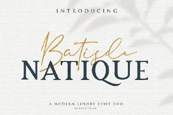 Batisde Duo font