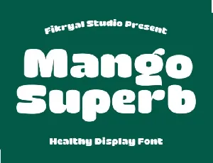 Mango Superb font