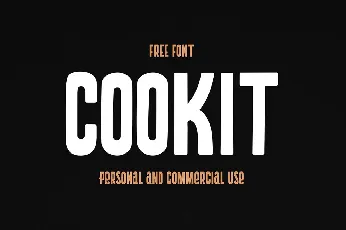 Cookit Free font