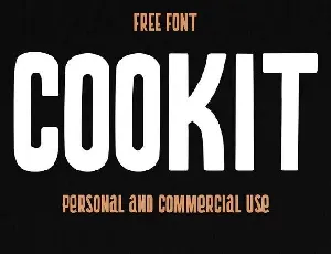 Cookit Free font