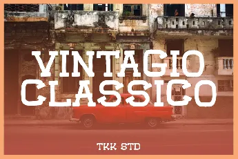 Vintagio Classico font