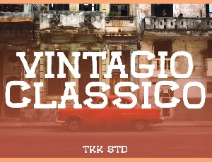 Vintagio Classico font