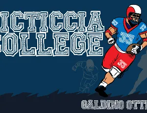 Ficticcia College font